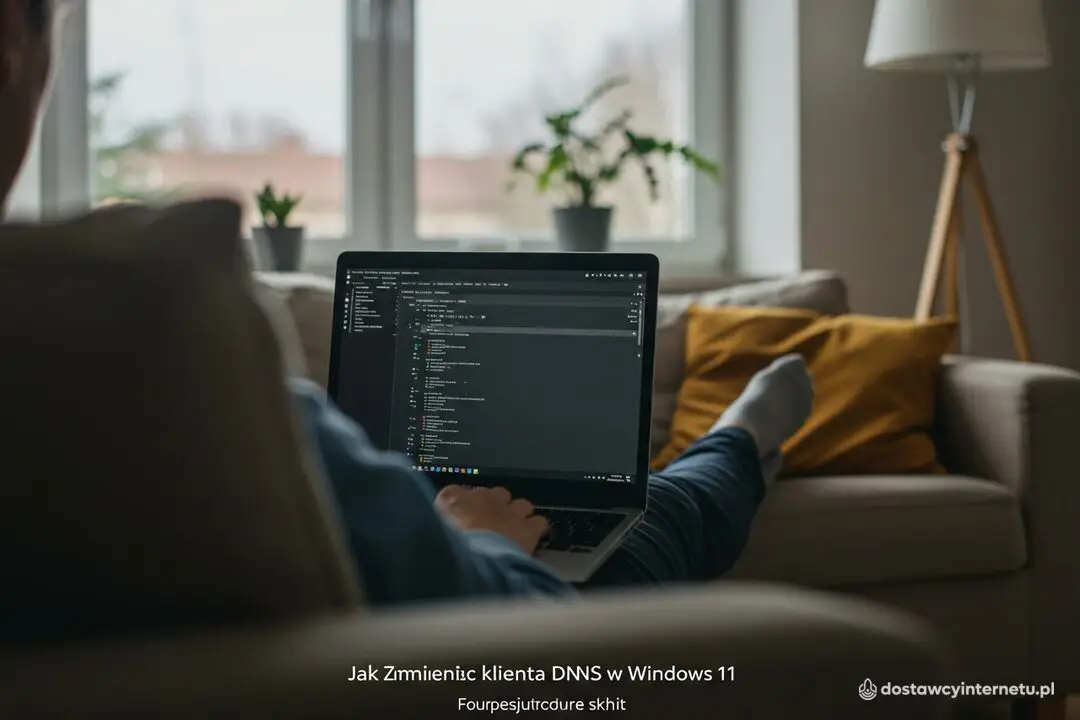 Jak zmienić klienta DNS w windows 11